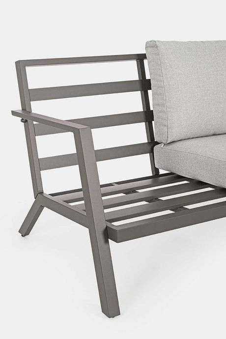 Conjunto Harley coffee, sofá + 2 butacas + mesa