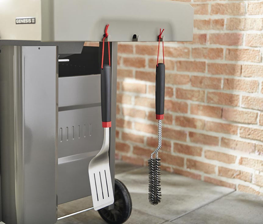 Cepillo para rejillas 46 cm inox