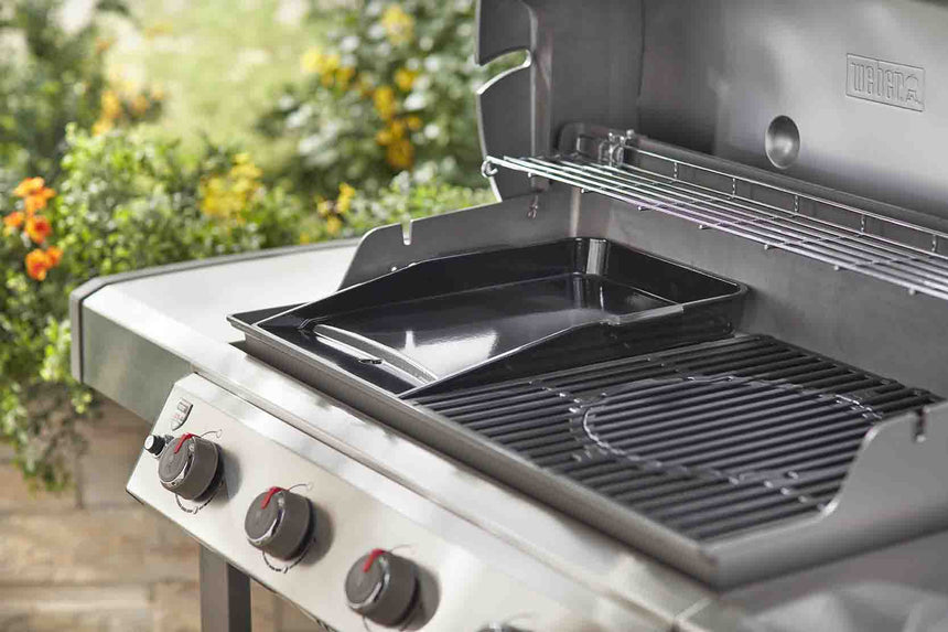 Plancha vitrificada Weber para Genesis II de 4 y 6 quemadores