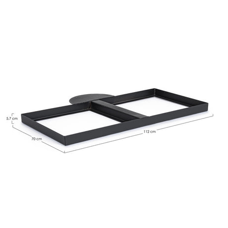 Base lateral sombrilla Ines Orion Antracita