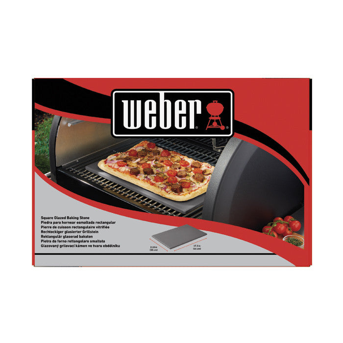 Piedra esmaltada para pizza 30x44 cm Weber Crafted