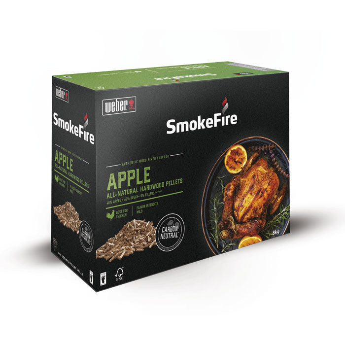 Pellets de madera naturales - Manzano, 8 Kg