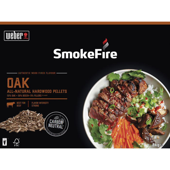 Pellets de madera naturales - Roble, 8 Kg