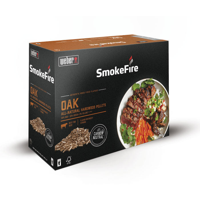 Pellets de madera naturales - Roble, 8 Kg