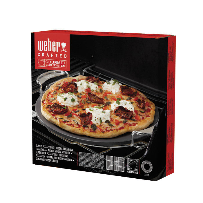 Piedra esmaltada para pizza Weber Crafted y GBS