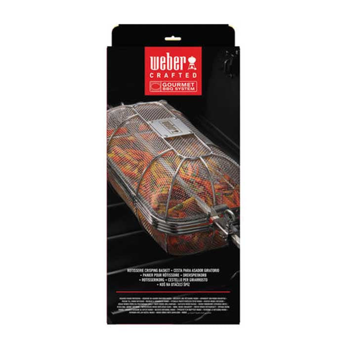 Cesta de crujientes para asador giratorio Weber
