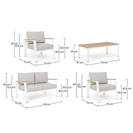 Conjunto Belmar Blanco