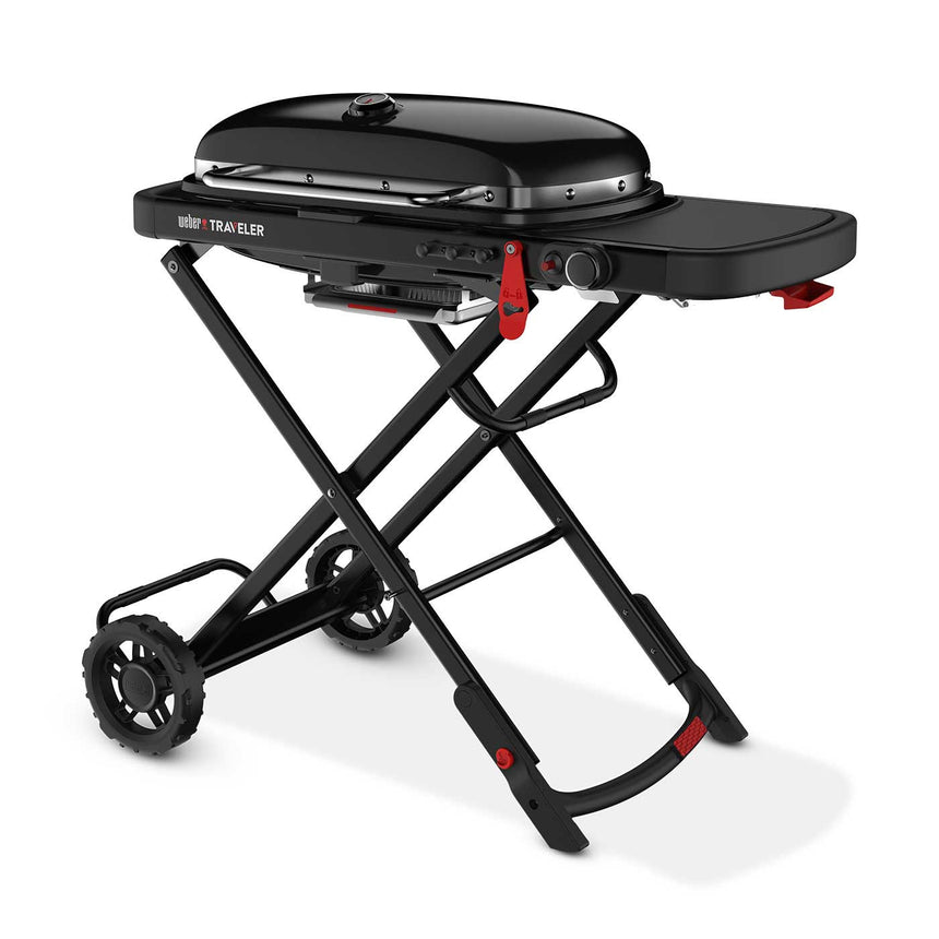 Barbacoa de gas Weber Traveler - Stealth Edition