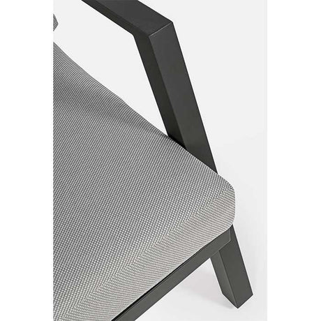 Conjunto Harley antracita, sofá + 2 butacas + mesa