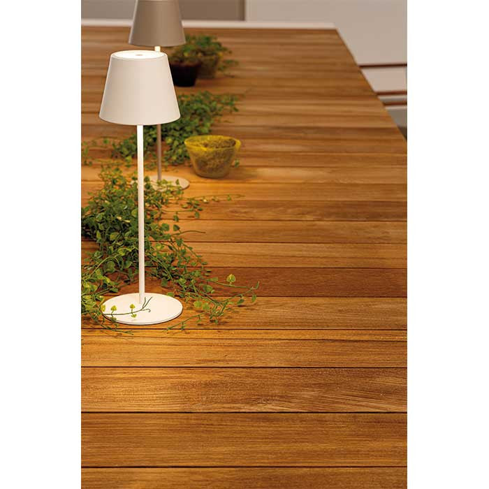 Mesa extensible Cameron 228/294X100 blanco GK50