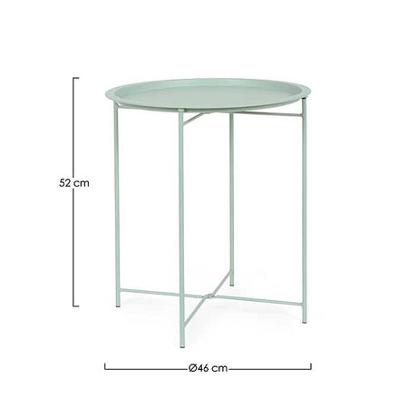 Mesa auxiliar con bandeja Wissant Tiffany D46