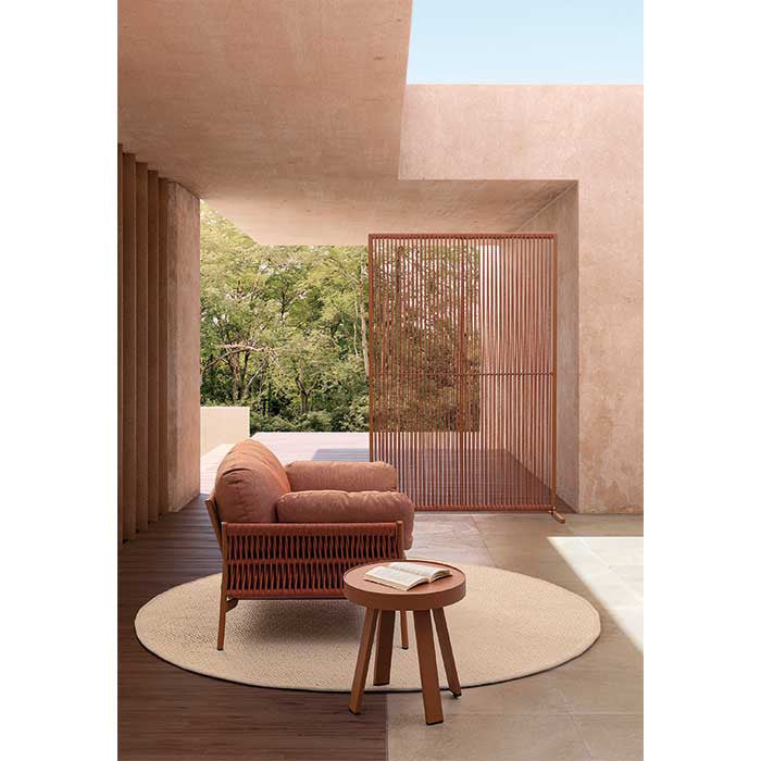 Conjunto Pardis Sierra sofá 2p + 2 sillones + mesita