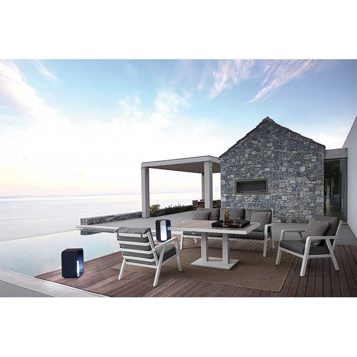 Conjunto Truman lunar sofá + 2 butacas + mesa