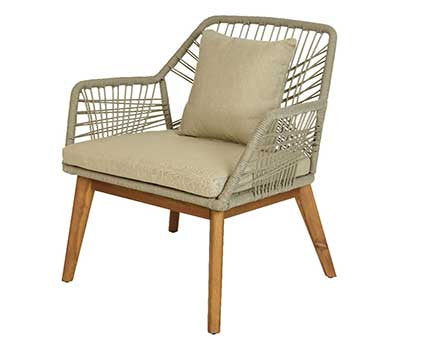 Conjunto salon Sevilla PP cuerda color arena