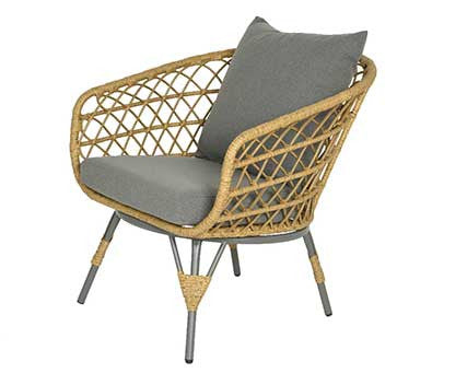 Conjunto Sintra mimbre 2 sillones + mesa baja