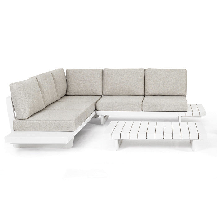 Conjunto Infinity sofá rincón + mesa auxiliar