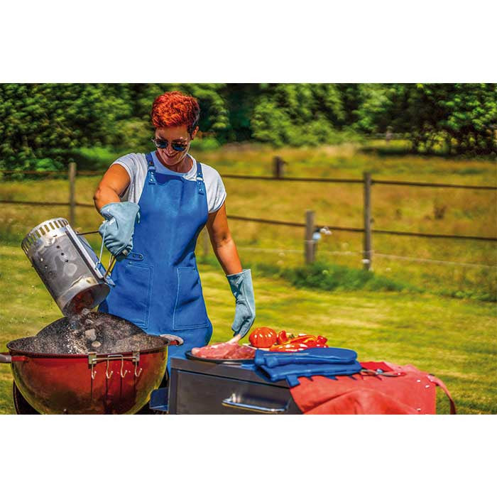 Guante Feuermeister "Pretty As Hell", color azul