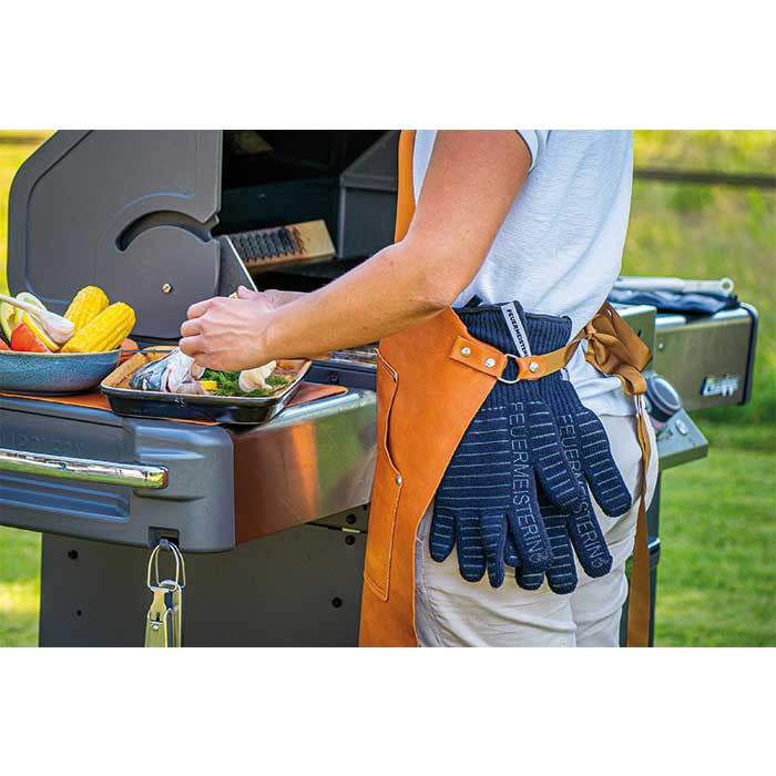 Guantes Feuermeister "Pretty As Hell", color negro