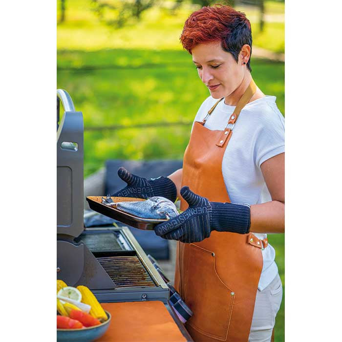 Guantes Feuermeister "Pretty As Hell", color negro