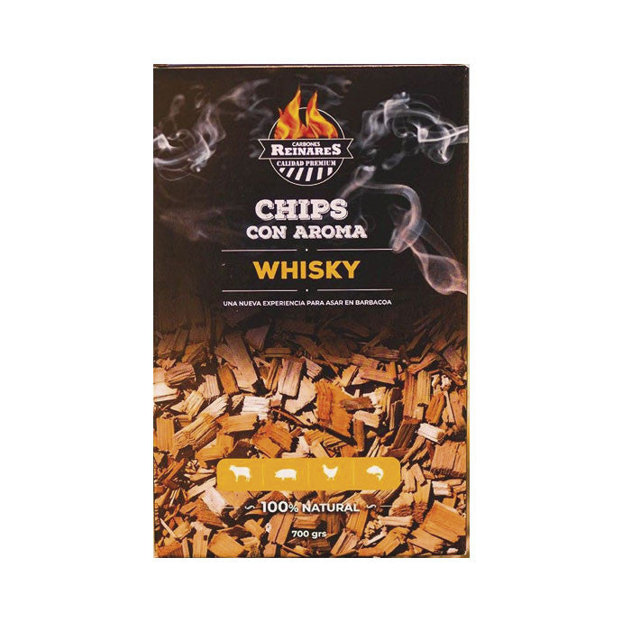 Chips de madera aroma whisky 700g
