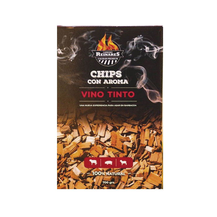 Chips de madera aroma vino tinto 700g