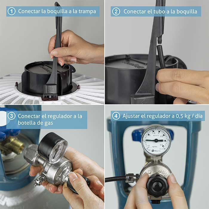 BG Booster CO2 Ampliación Trampa Mosquitaire