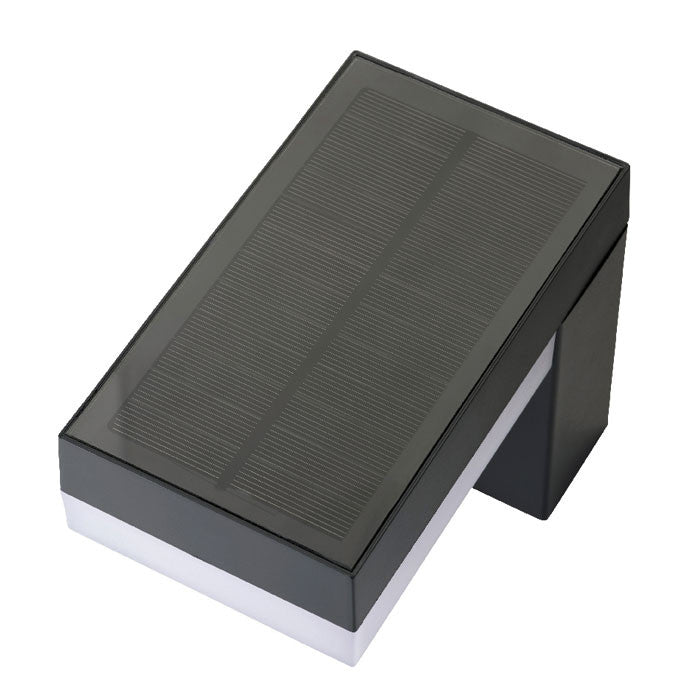 Lampara solar de pared con encendido automático, luz cálida