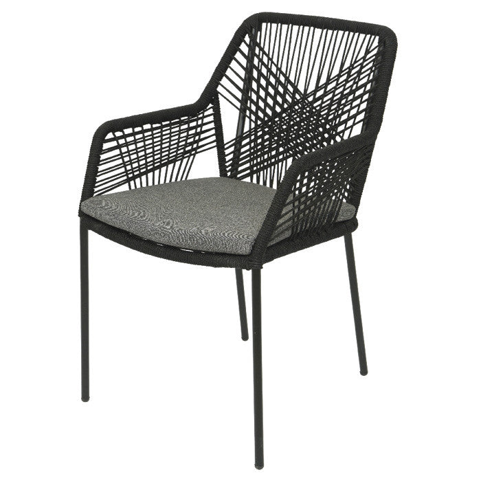 Silla Seville, color negro
