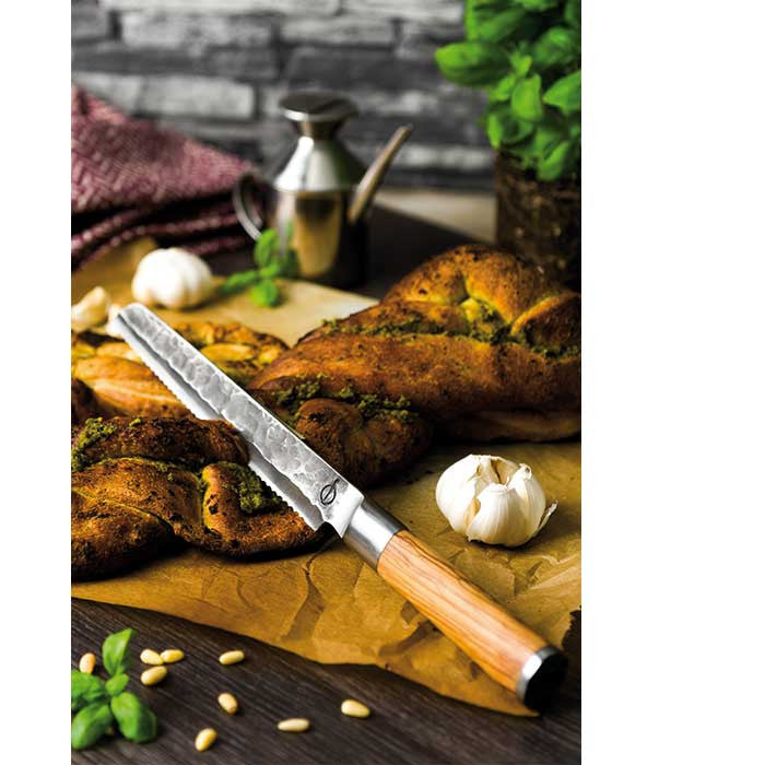 Cuchillo de pan Forged Olive