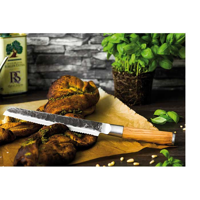 Cuchillo de pan Forged Olive