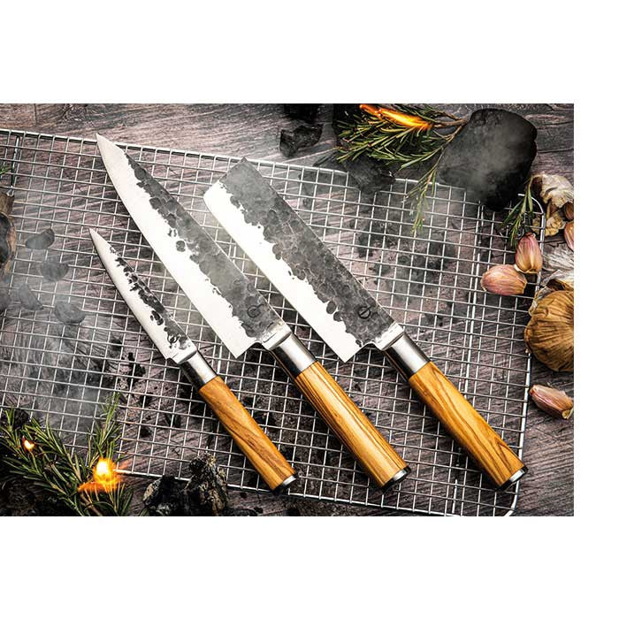 Juego de cuchillos Forged Olive - 3 piezas