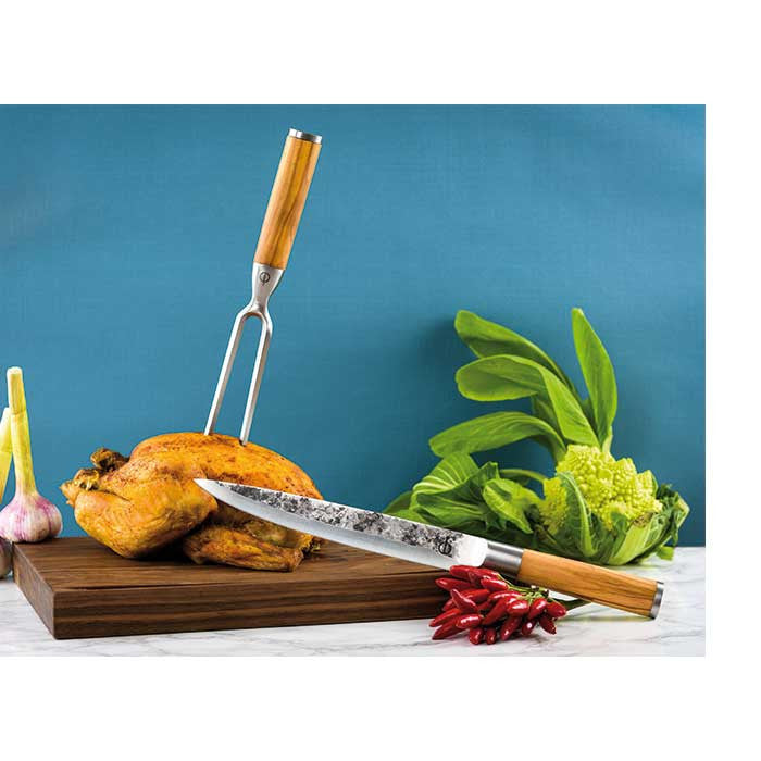 Tenedor para carne Forged Olive