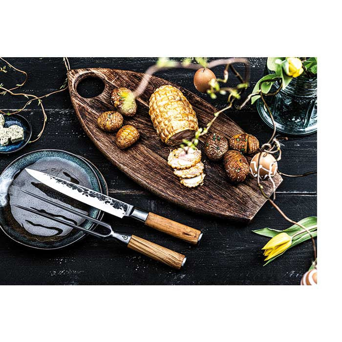 Tenedor para carne Forged Olive