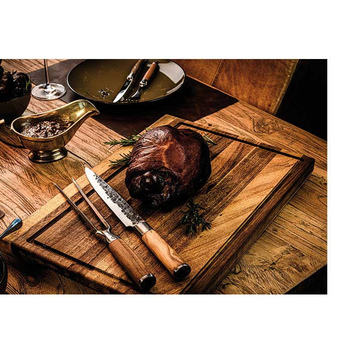 Tenedor para carne Forged Olive