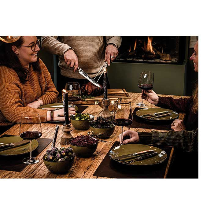 Tenedor para carne Forged Olive