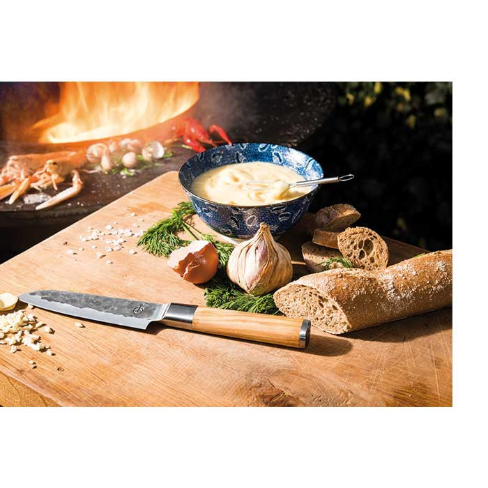 Cuchillo Santoku Forged Olive - 14 cm