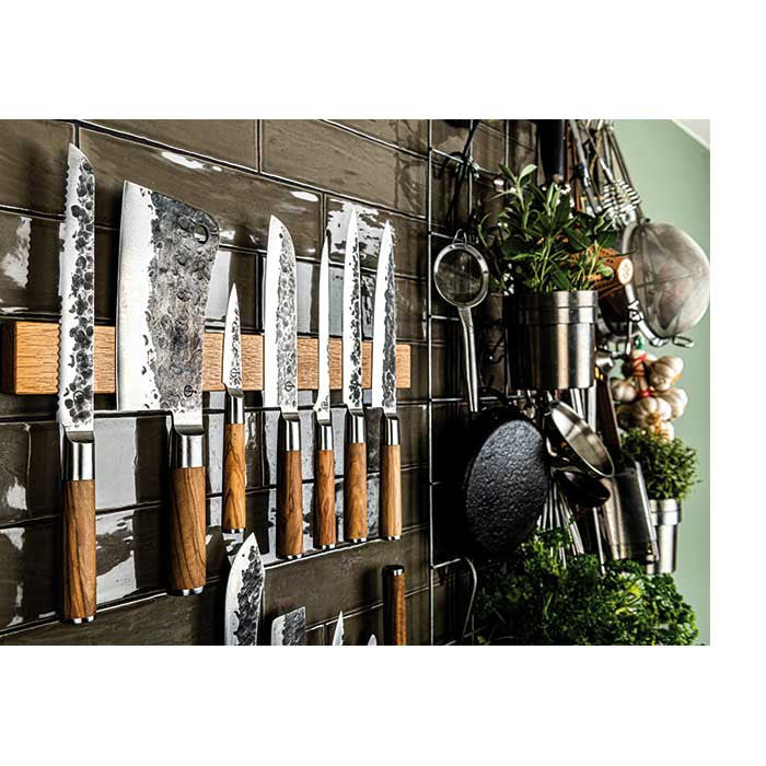 Cuchillo Santoku Forged Olive - 18 cm