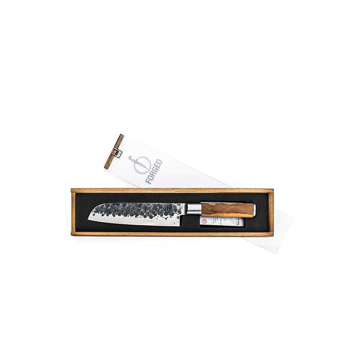 Cuchillo Santoku Forged Olive - 18 cm