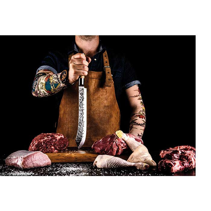 Cuchillo de carnicero Forged Olive