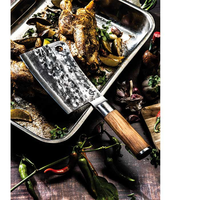 Cuchillo hacha Forged Olive