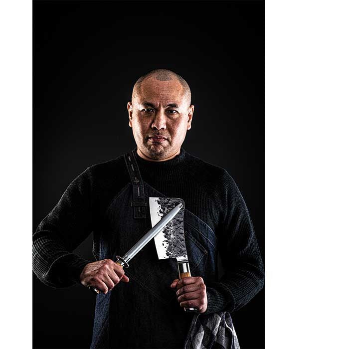 Cuchillo hacha Forged Olive