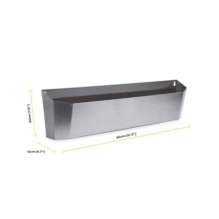 Caja utilitaria Ooni acero inoxidable