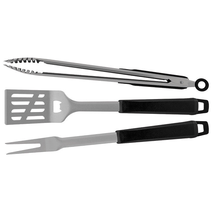 Juego 3 utensilios 3 piezas Churrasco