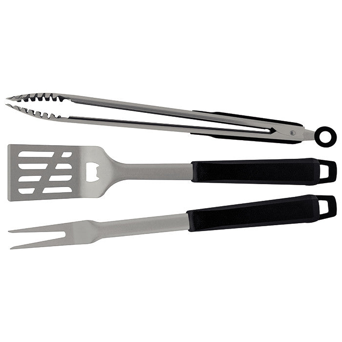 Juego 3 utensilios 3 piezas Churrasco