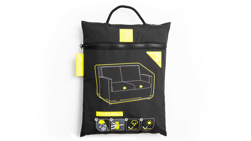 Funda para sofá 2 plazas 130x75x60 cm