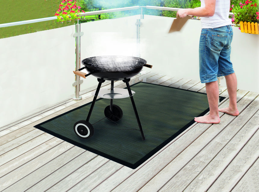 Alfombra para barbacoa Textilene 100X120 CM