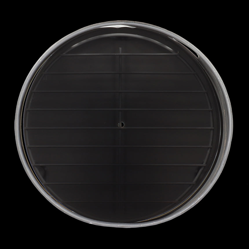 Calefactor de terraza redondo de metal