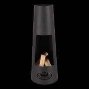 Calefactor de terraza redondo de metal