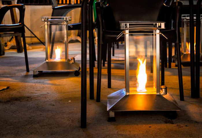 Estufa ecológica Calidor interior y exterior