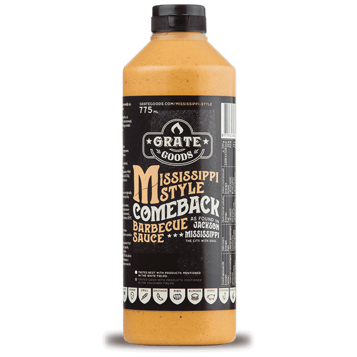 Salsa Barbacoa Comeback Mississippi 775ML